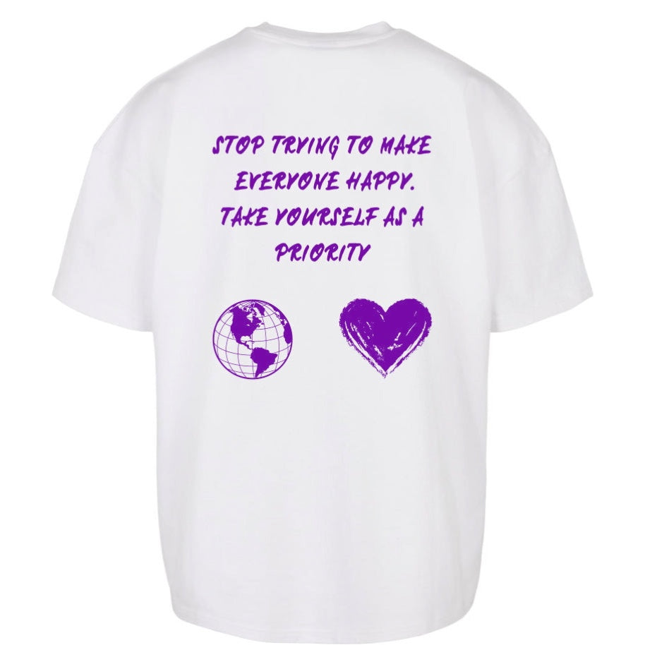 Shirt Priority weiß