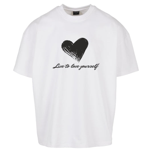 Shirt Heart weiß