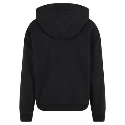Fluffy Hoodie Basic schwarz