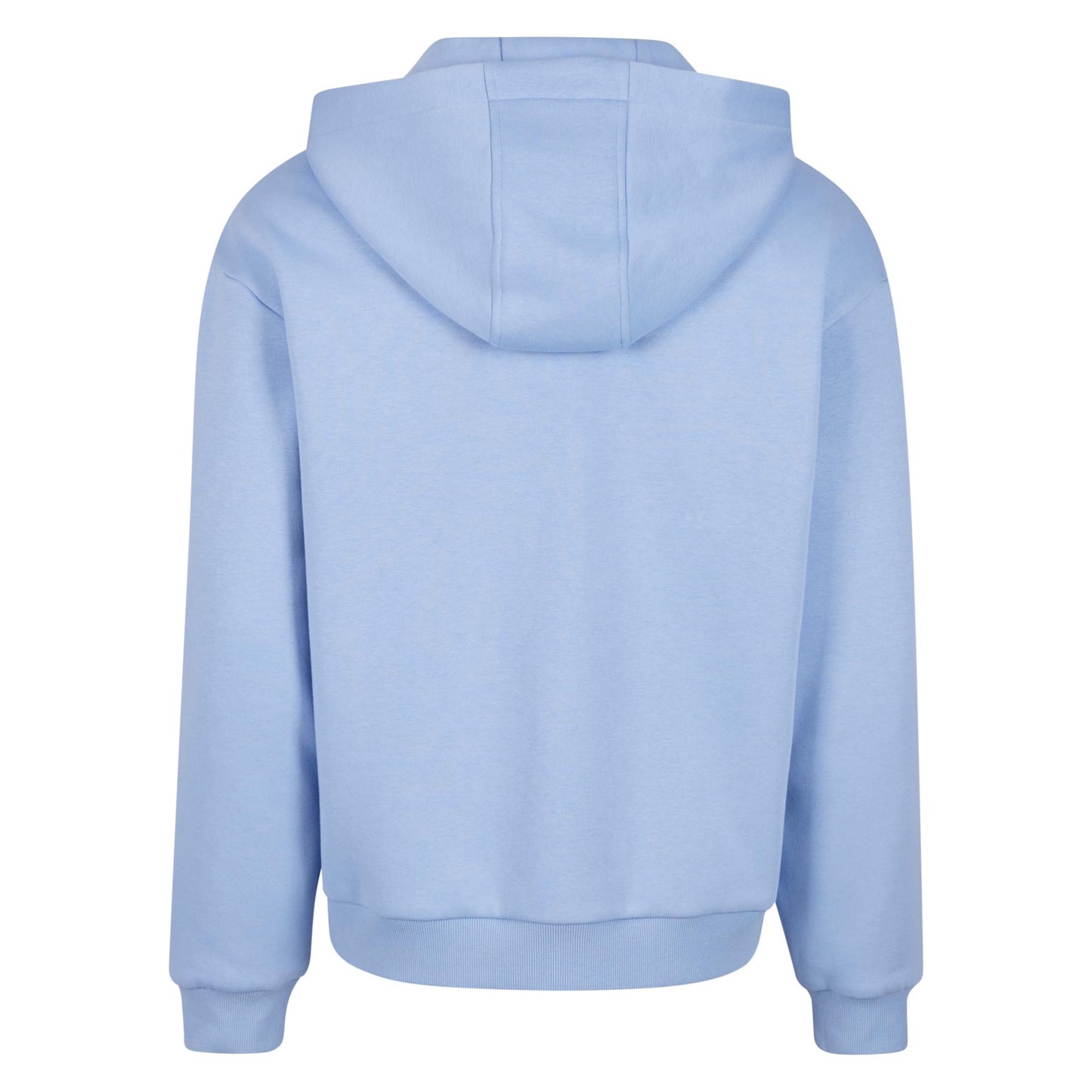 Fluffy Zip Hoodie Basic blau