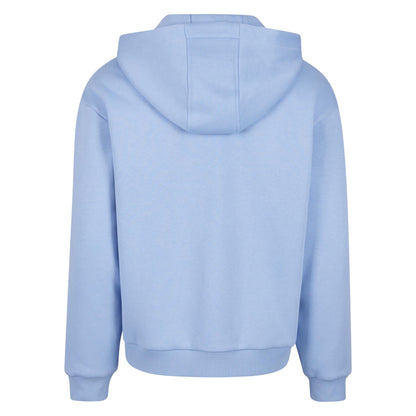 Fluffy Zip Hoodie Basic blau