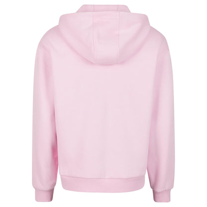 Fluffy Zip Hoodie Basic pink