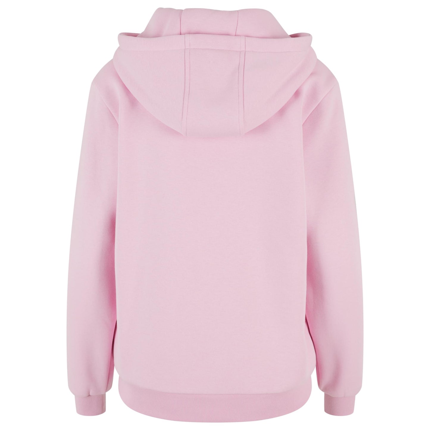 Damen Fluffy Hoodie Basic pink