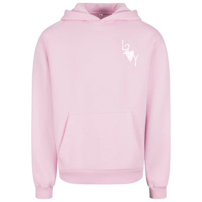 Fluffy Hoodie Basic pink