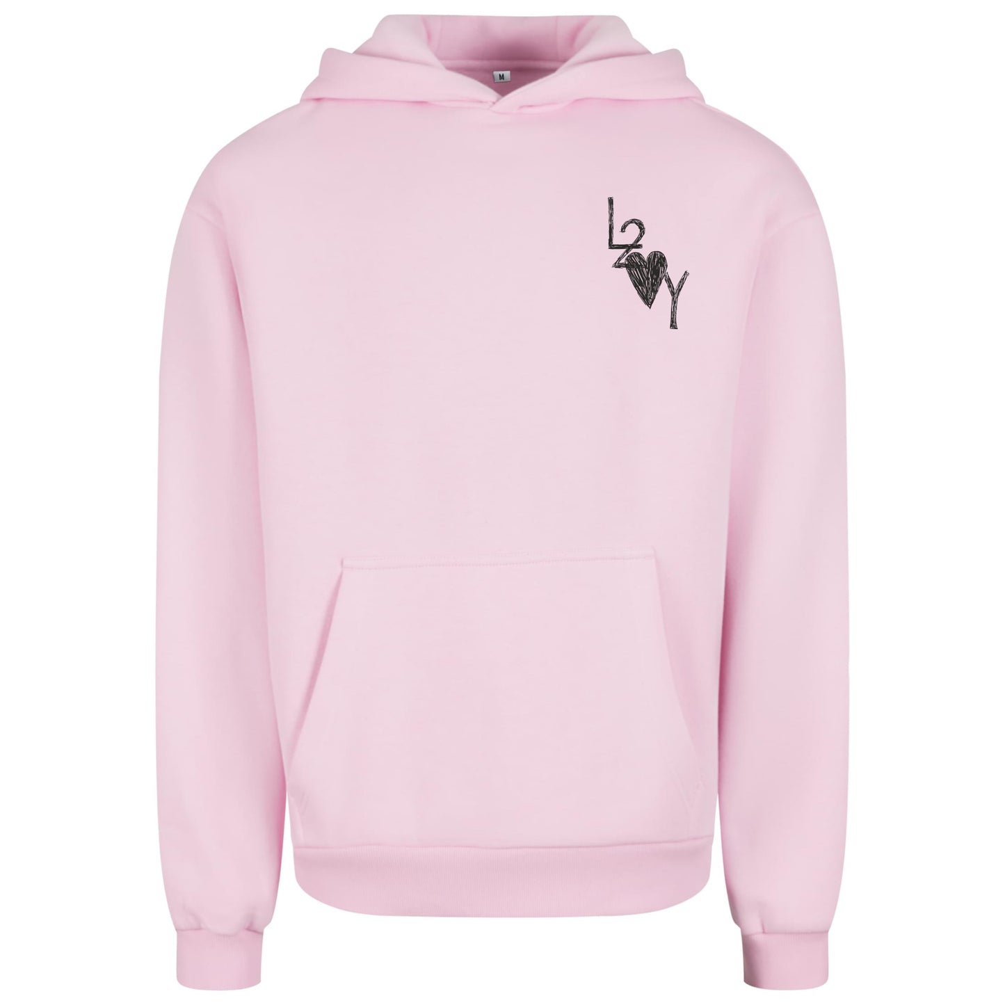 Fluffy Hoodie Basic pink