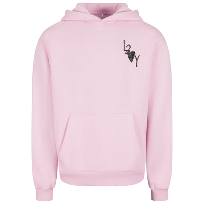 Fluffy Hoodie Basic pink