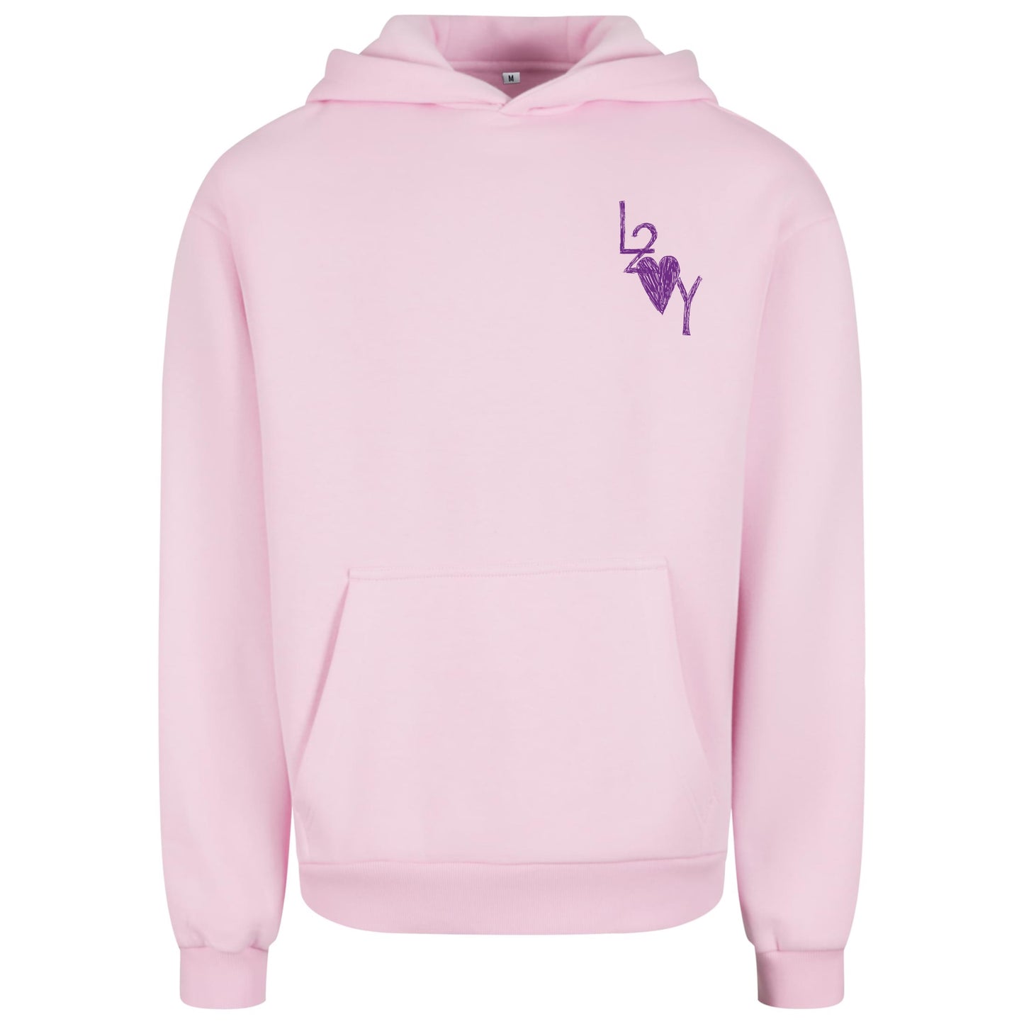 Fluffy Hoodie Basic pink