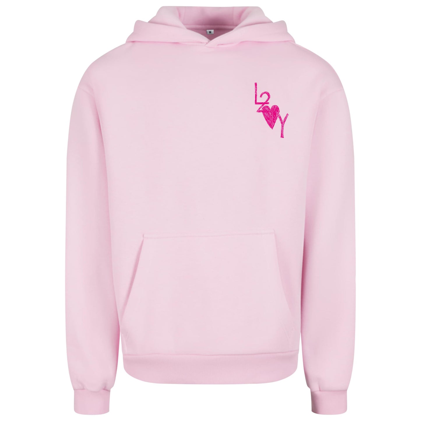 Fluffy Hoodie Basic pink