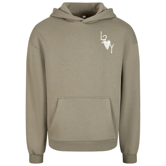 Fluffy Hoodie Basic olive