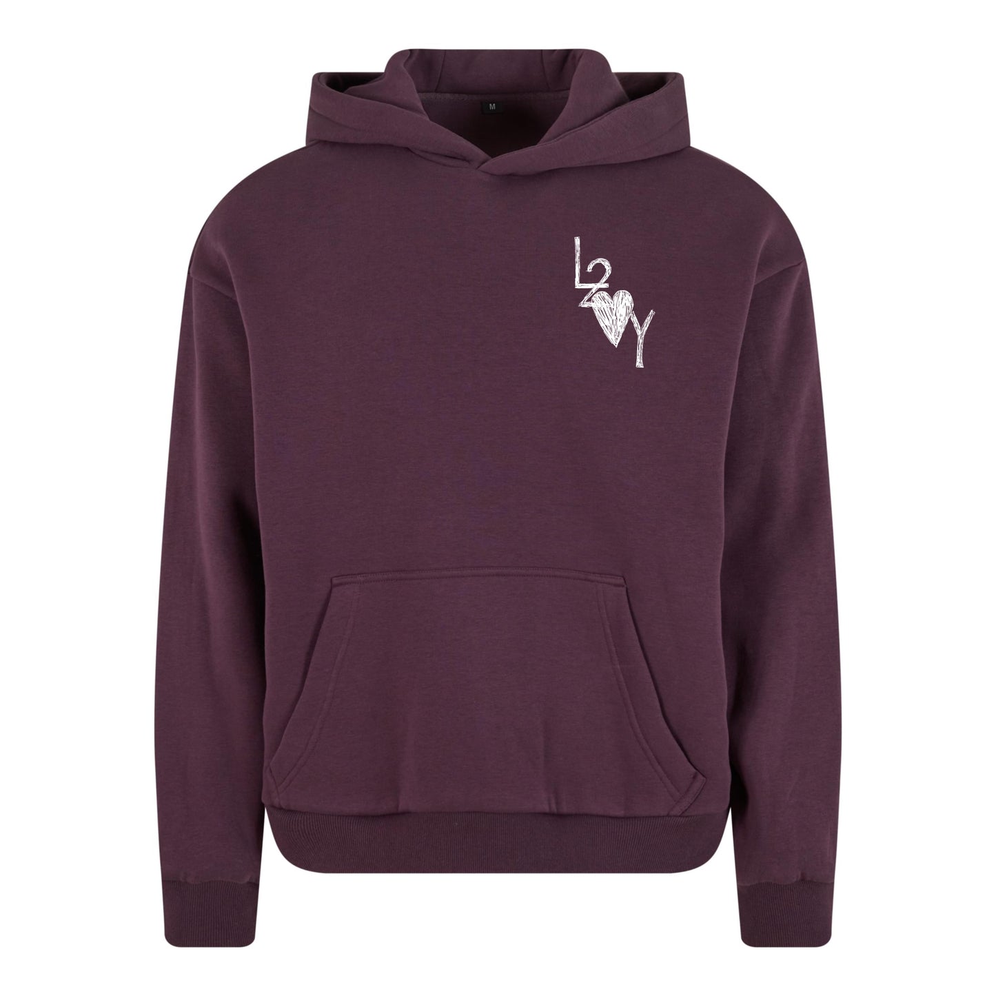 Fluffy Hoodie Basic lila