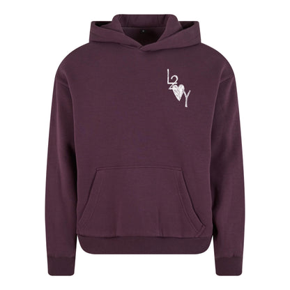 Fluffy Hoodie Basic lila