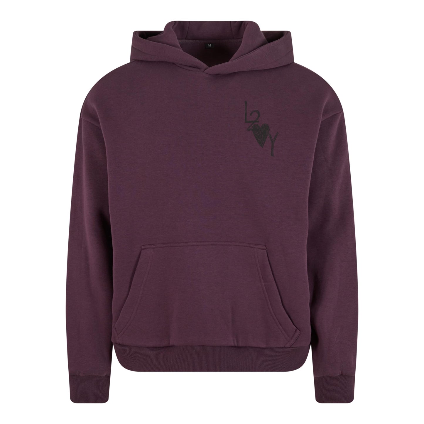Fluffy Hoodie Basic lila