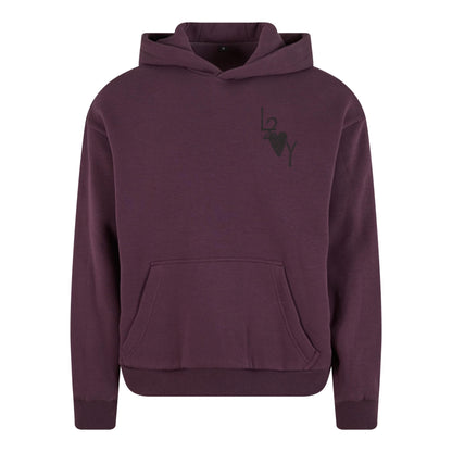 Fluffy Hoodie Basic lila
