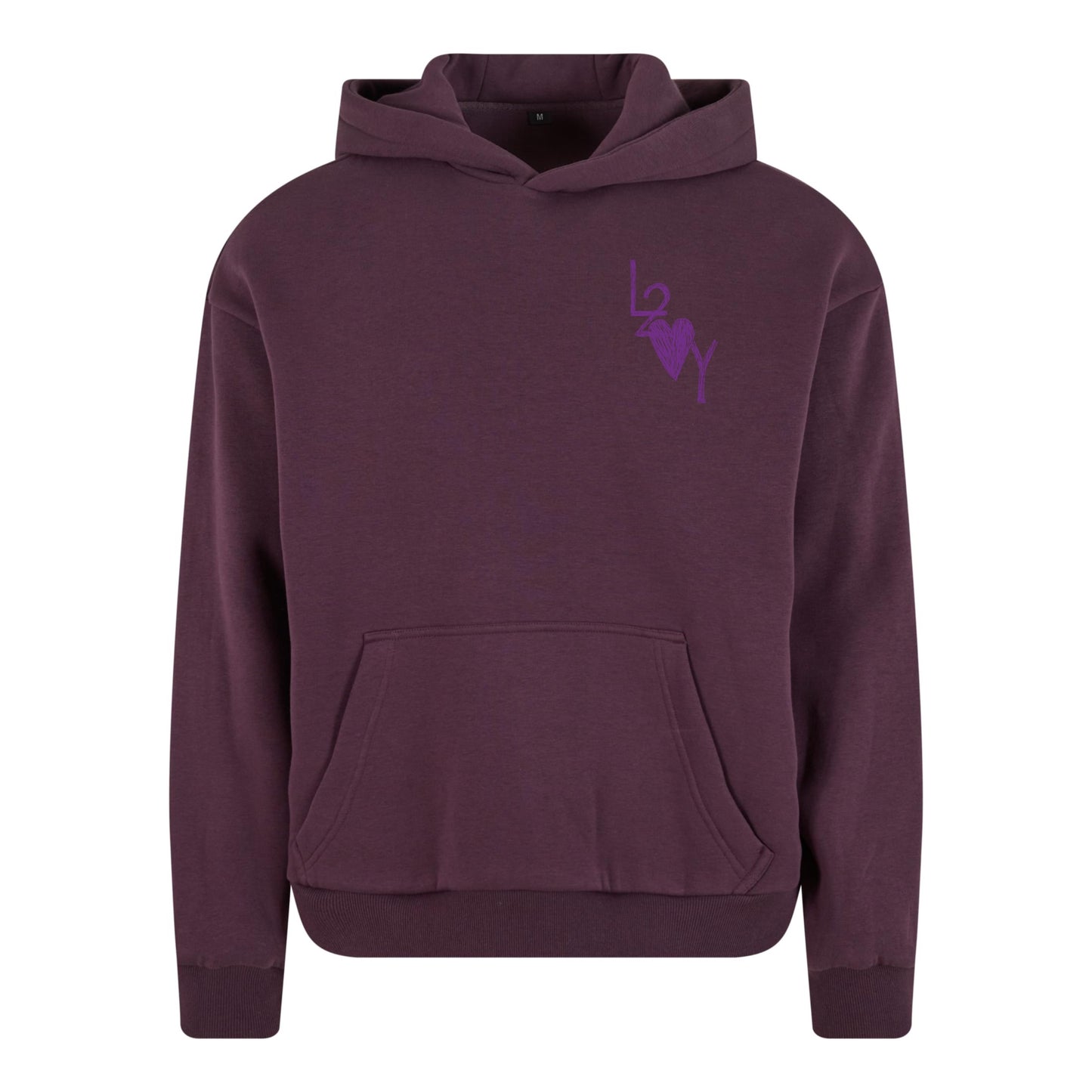 Fluffy Hoodie Basic lila