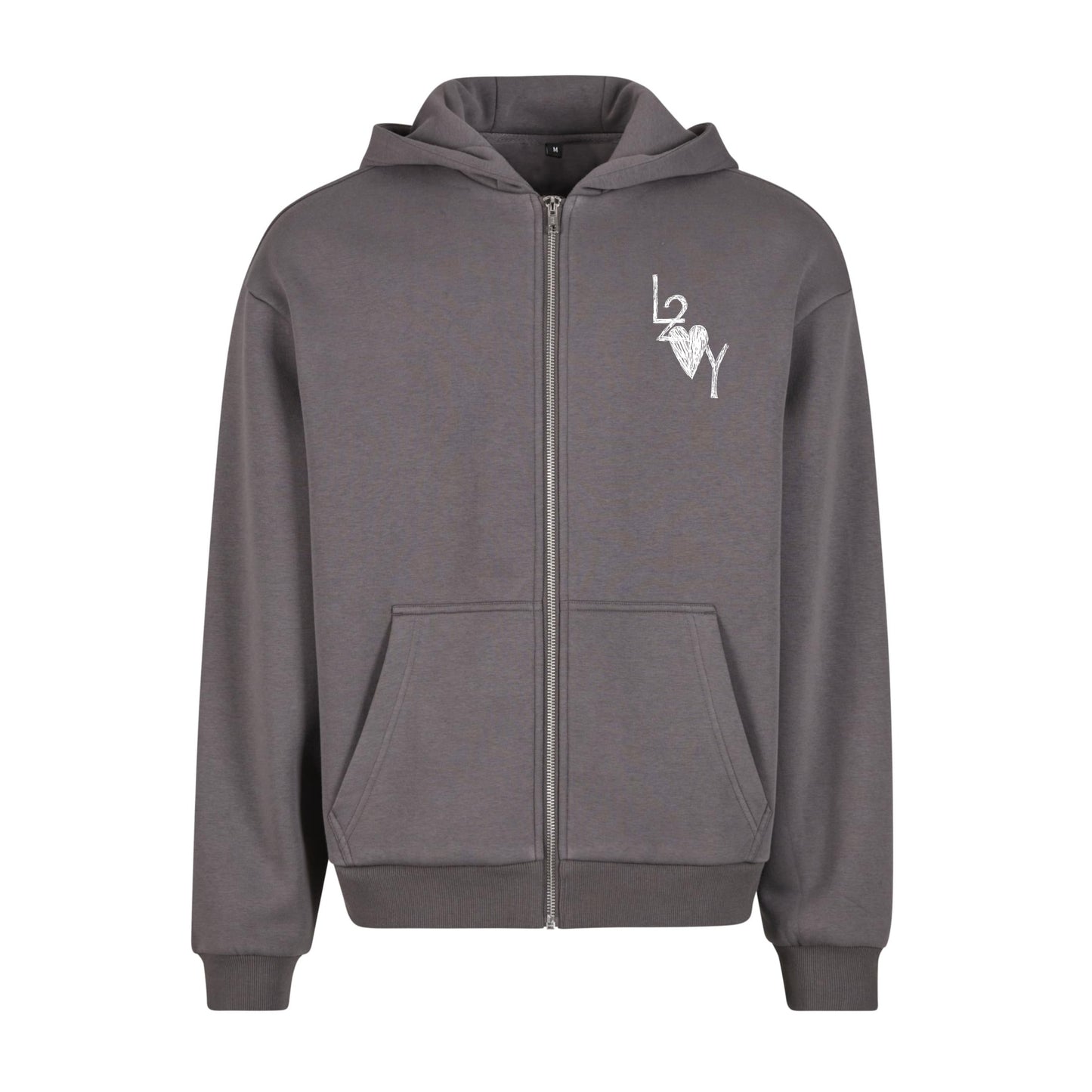 Fluffy Zip Hoodie Basic magnet