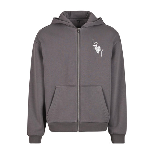 Fluffy Zip Hoodie Basic magnet