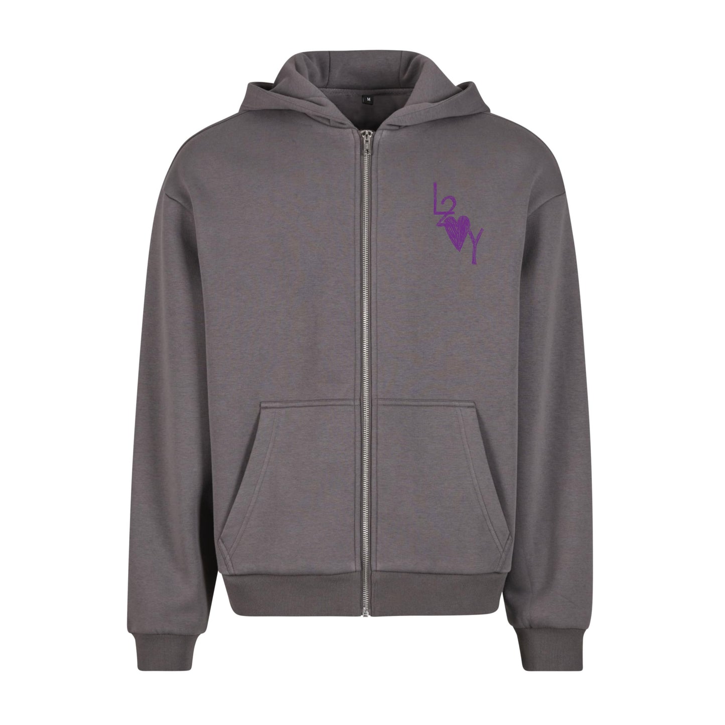 Fluffy Zip Hoodie Basic magnet