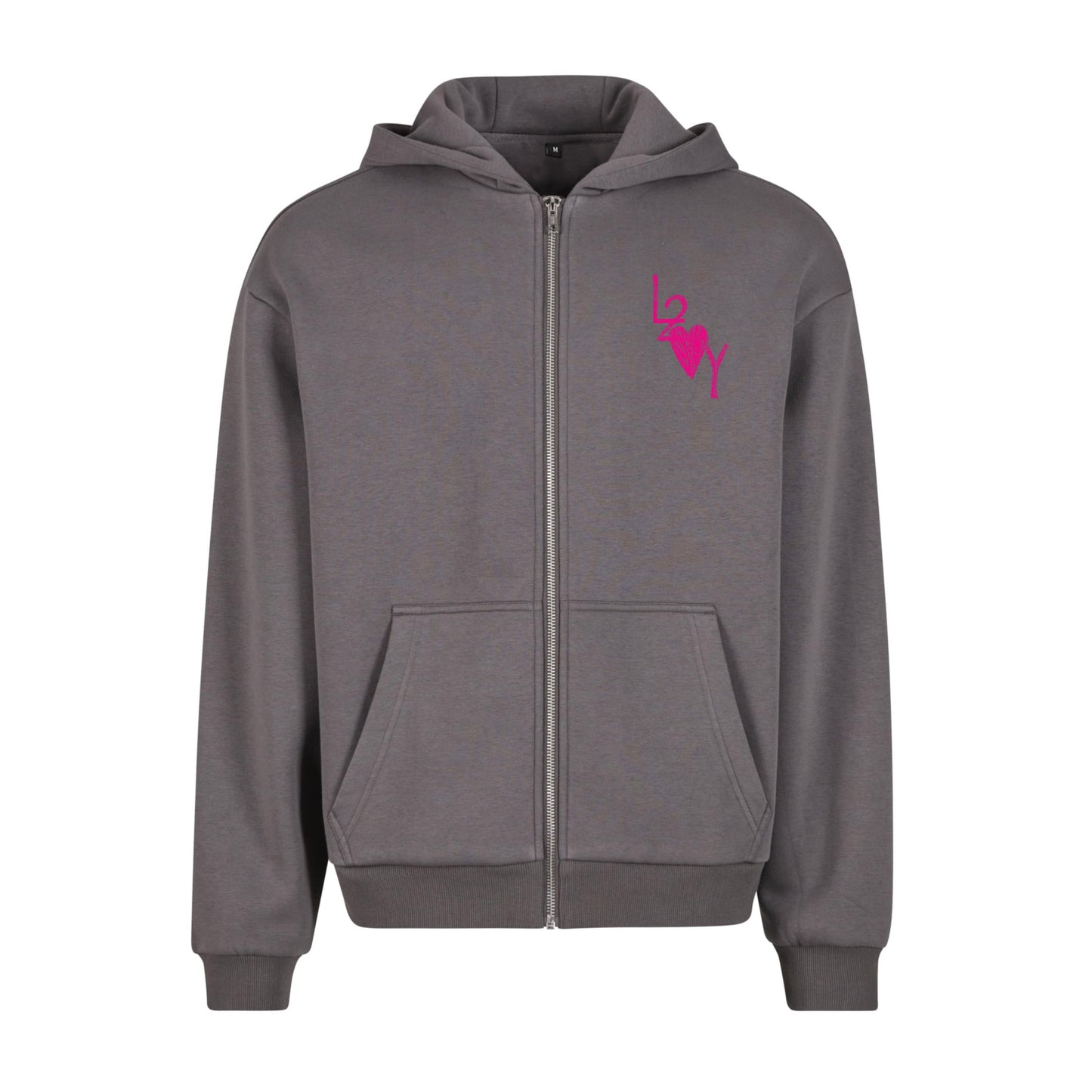 Fluffy Zip Hoodie Basic magnet