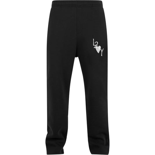 Fluffy Trackpant Basic schwarz