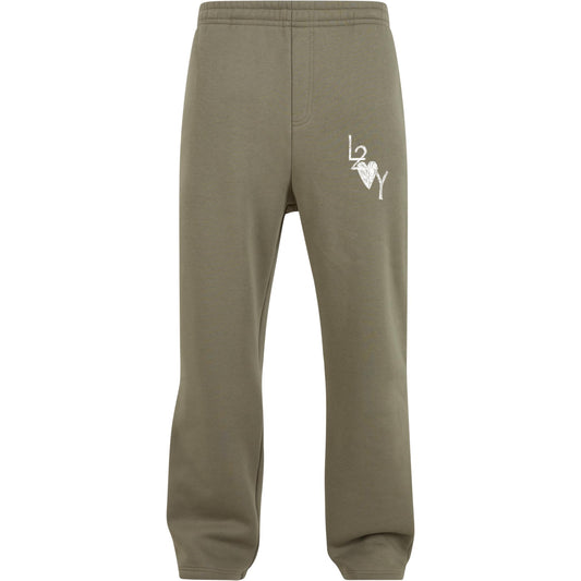 Fluffy Trackpant Basic olive