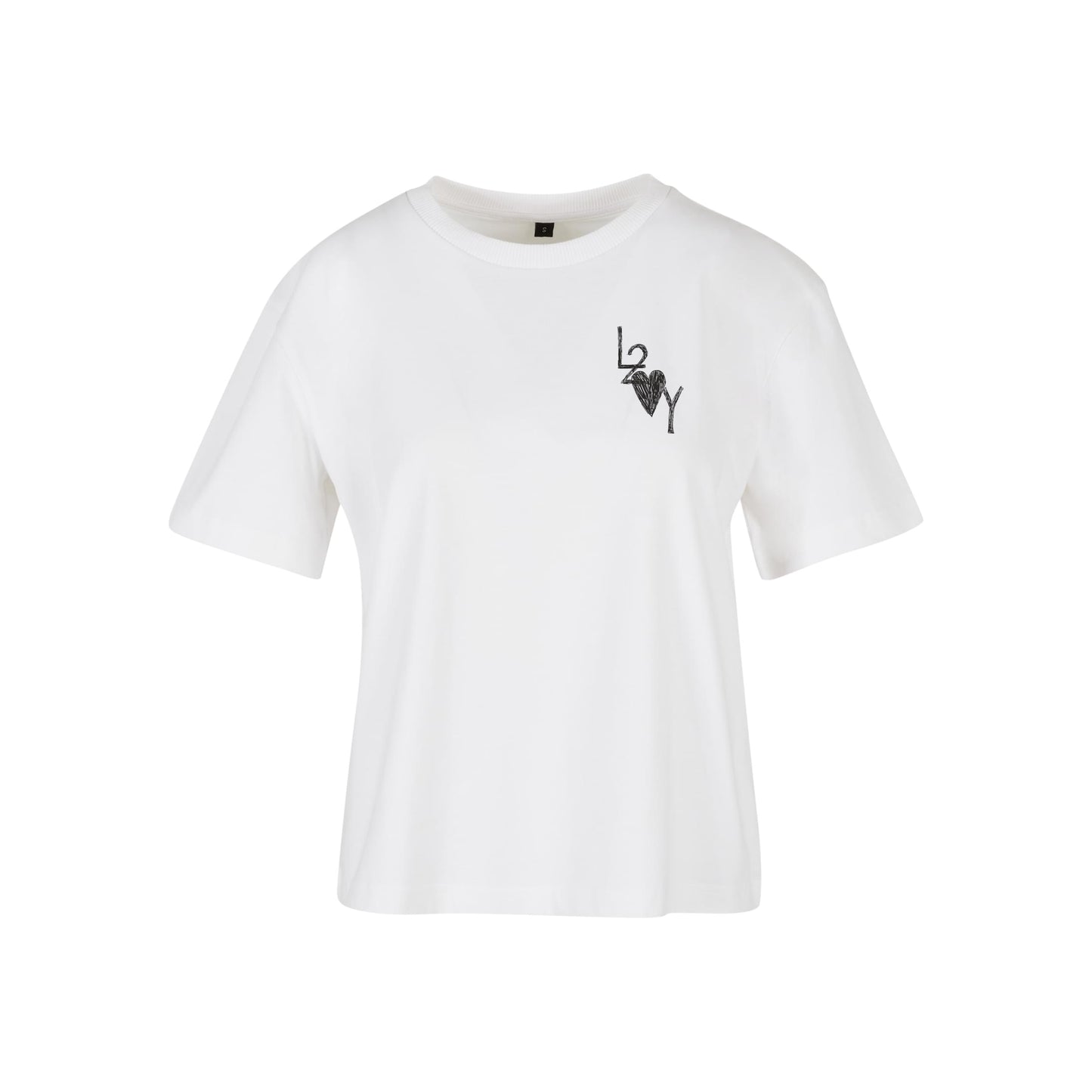 Damen Shirt Basic weiß