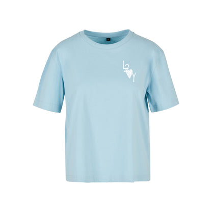 Damen Shirt Basic blau