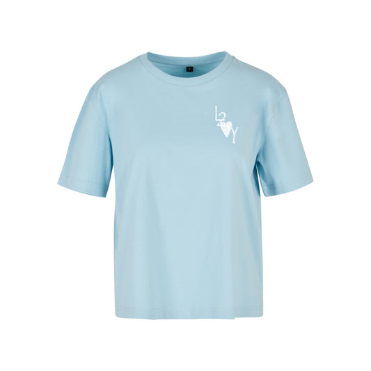 Damen Shirt Basic blau