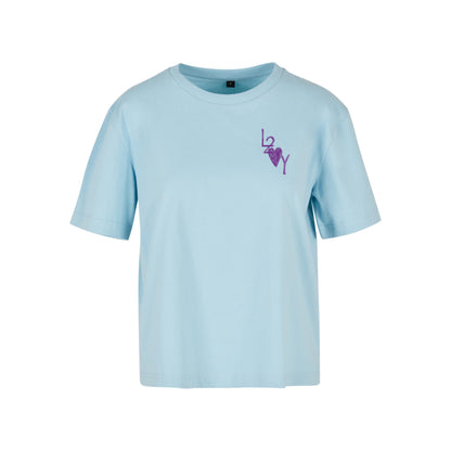 Damen Shirt Basic blau