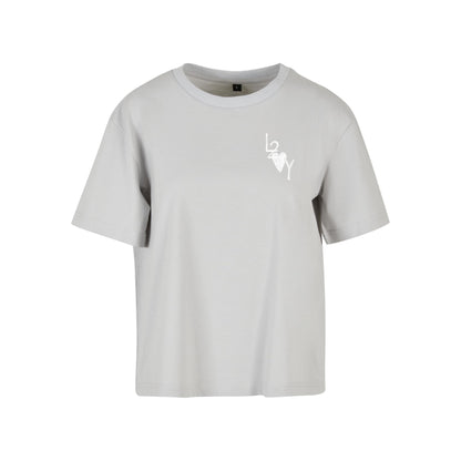 Damen Shirt Basic lightasphalt